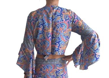 Blusa de seda india B41