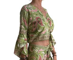 Blusa de seda india B44