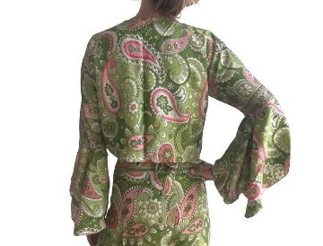 Blusa de seda india B44