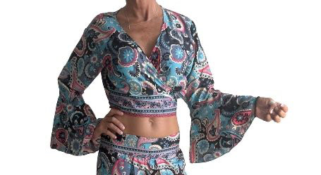 Blusa de seda india B46