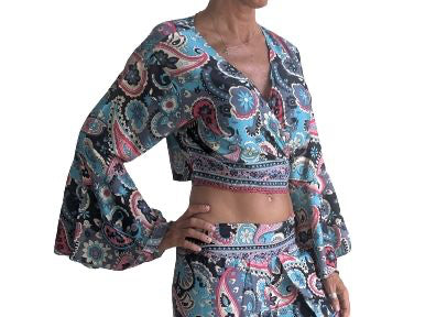 Blusa de seda india B46