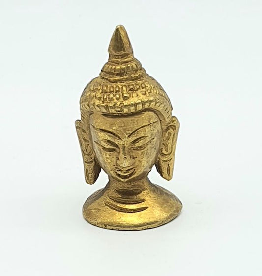 Estatua de bronce cabeza de Budha