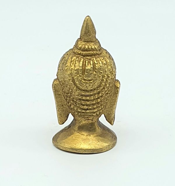 Estatua de bronce cabeza de Budha