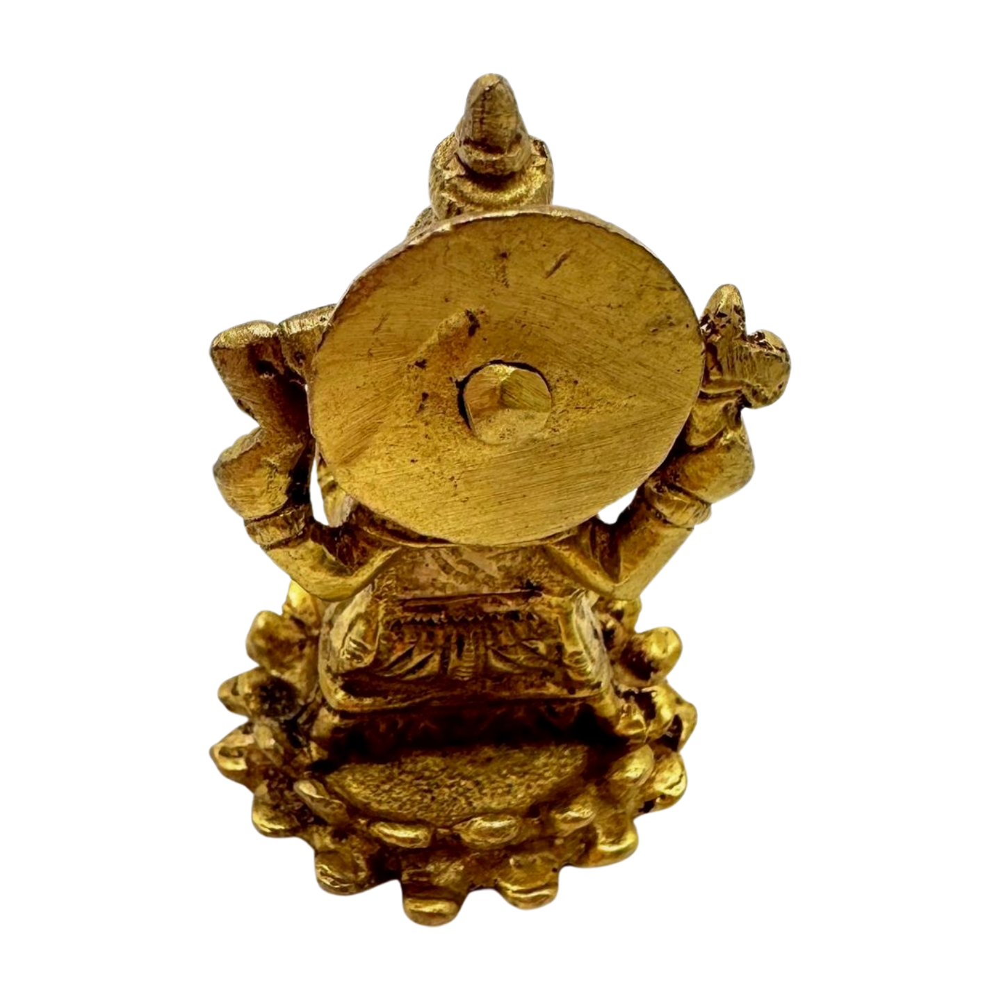 Figura de bronce del dios hindú Ganesh