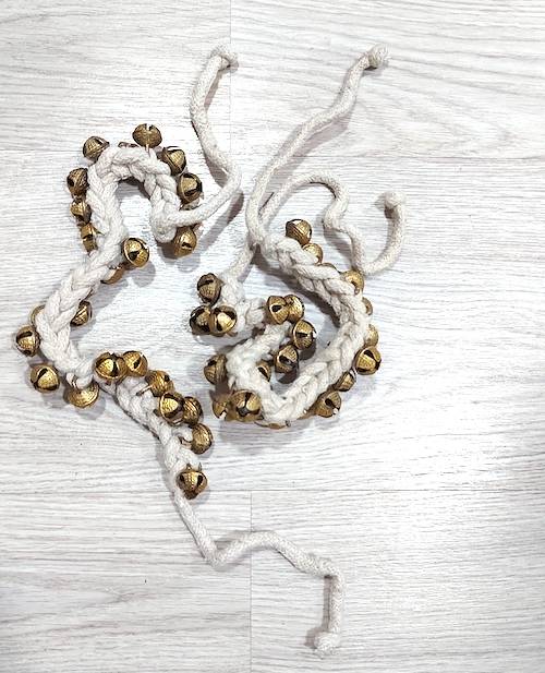 Ghungroo Cascabeles de baile clásico indio