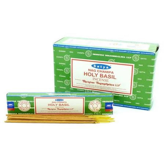 Incienso natural indio Satya Holy Basil
