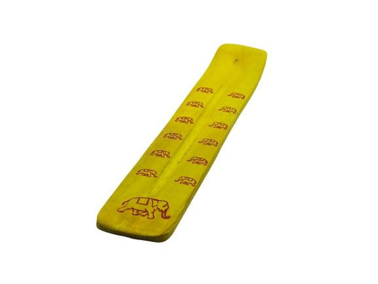 Incensario de madera elefante