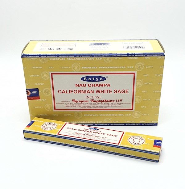 Incienso natural Indio Satya Californian White Sage