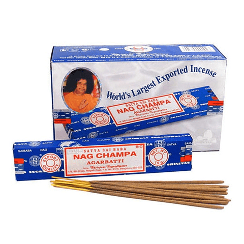 Incienso natural Nag Champa SATYA
