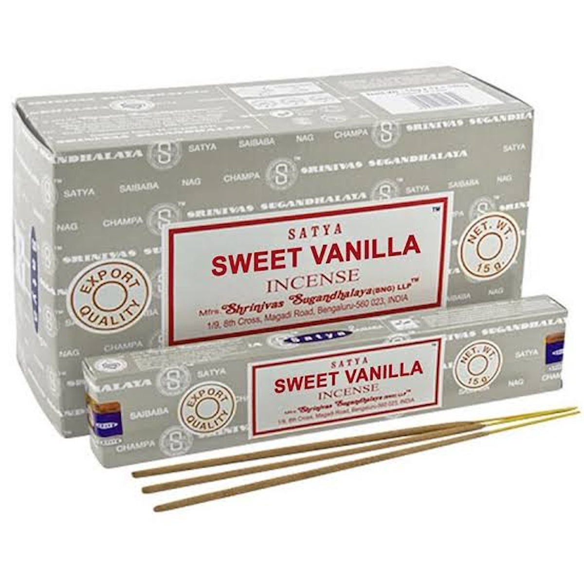 Incienso natural indio Satya Sweet Vanilla