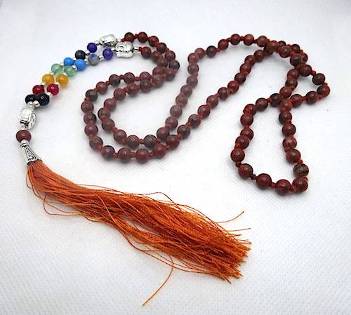 Mala de minerales de JASPE ROJO