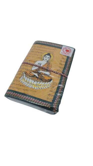 Libreta 100% ecológica de India con Budha