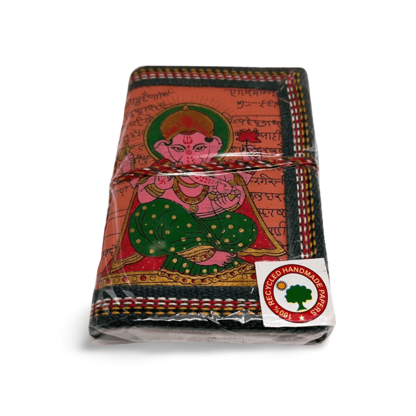 Libreta 100% ecológica de India con Ganesh