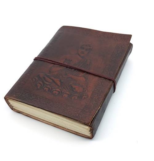 Libreta 100% ecológica India de piel Budha