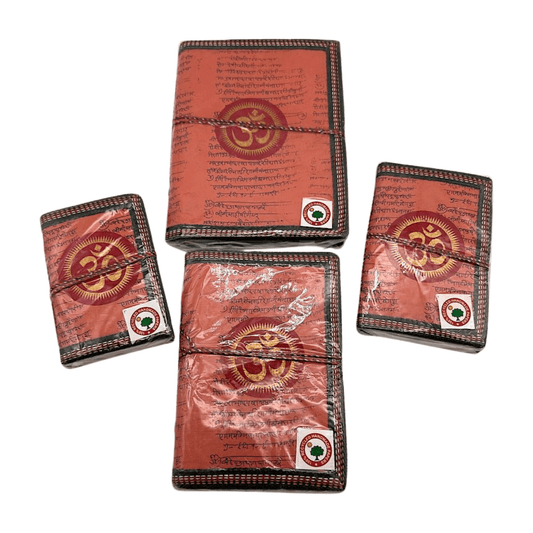 Libreta 100% ecológica de India con OM