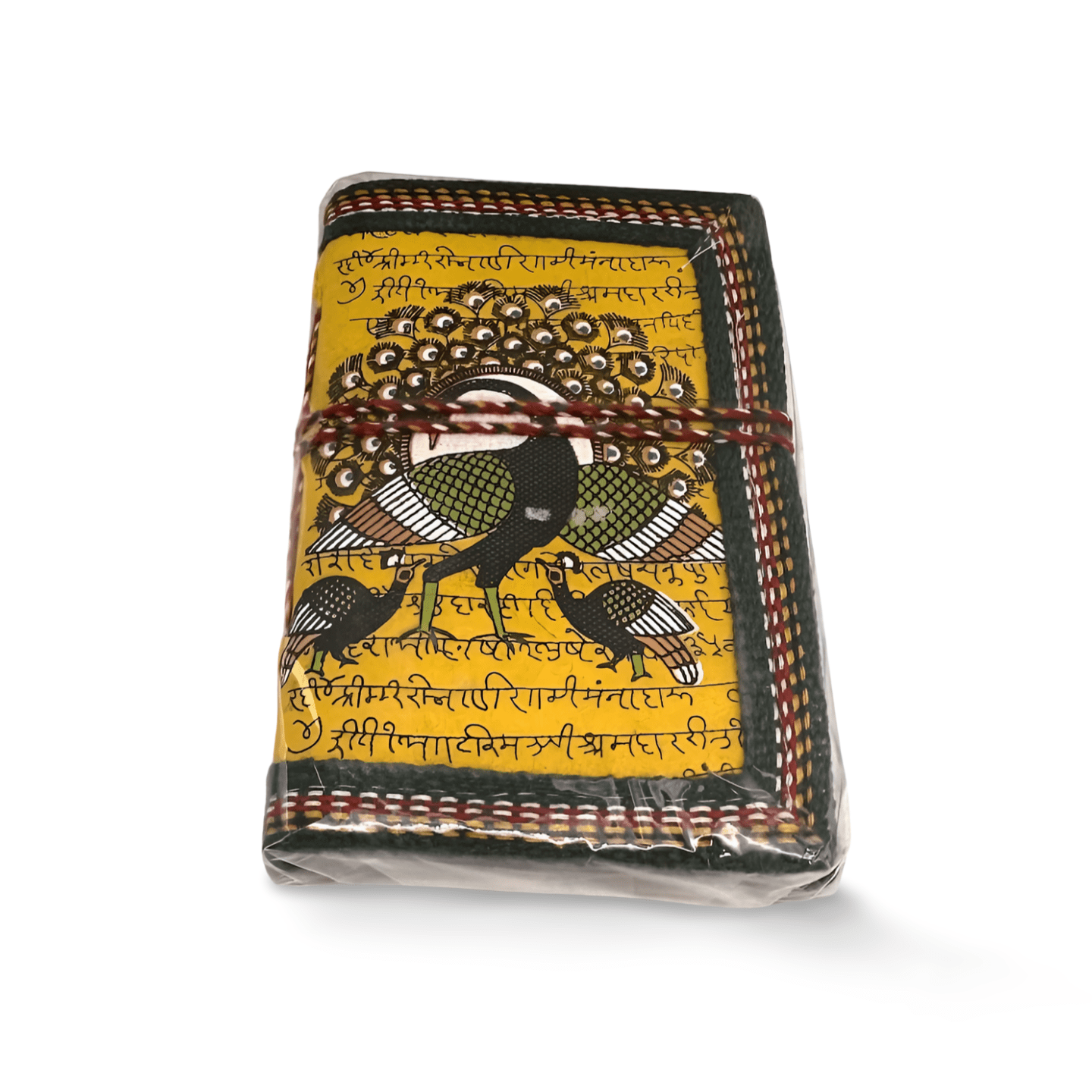 Libreta 100% ecológica India con Pavo Real