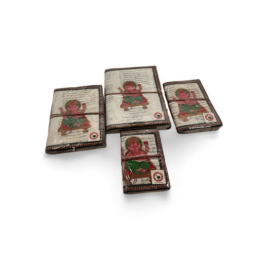 Libreta 100% ecológica de India con Ganesh