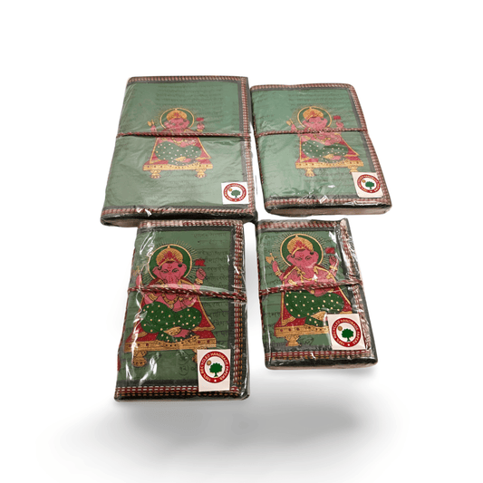 Libreta 100% ecológica de India con Ganesh