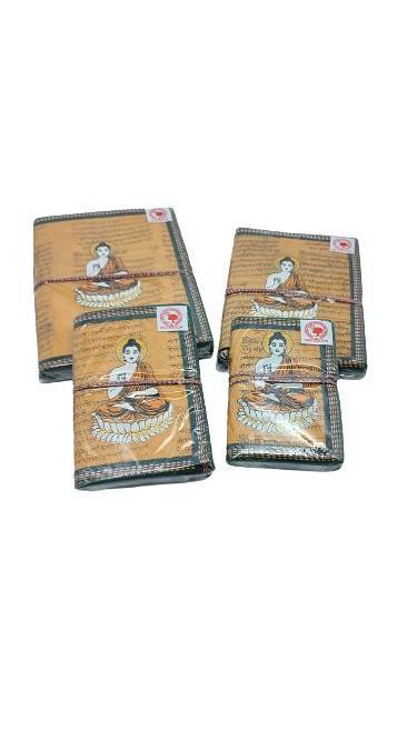 Libreta 100% ecológica de India con Budha