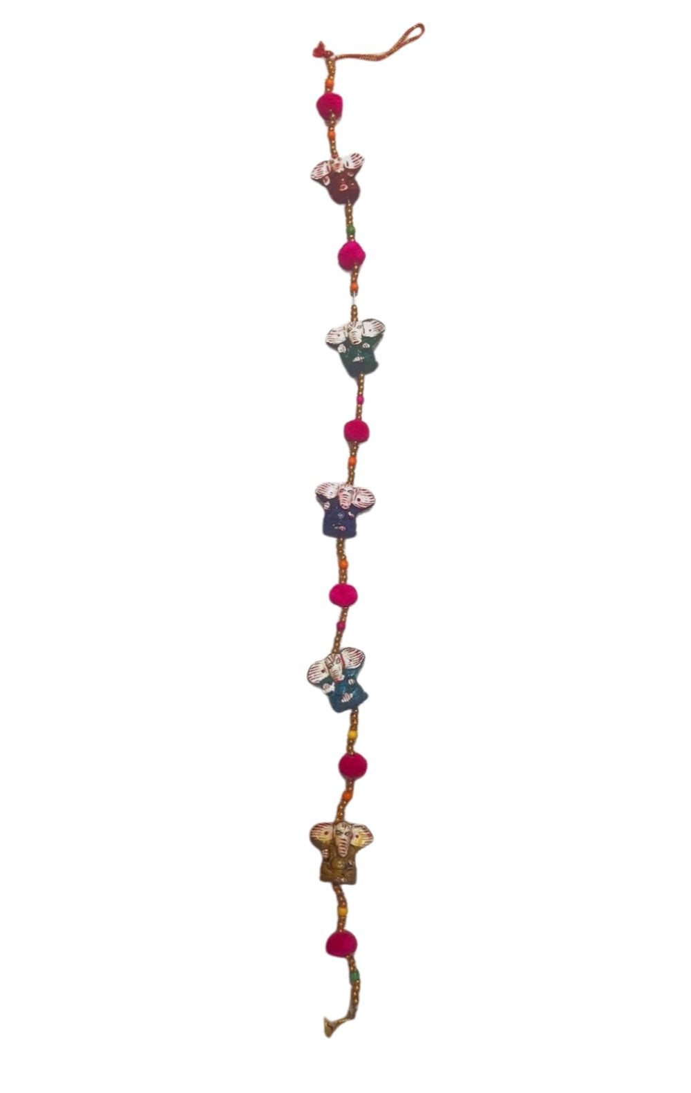 Móvil decorativo con Ganesh de colores