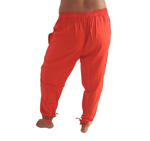 Pantalón bombacho indio con bolsillo con cremallera