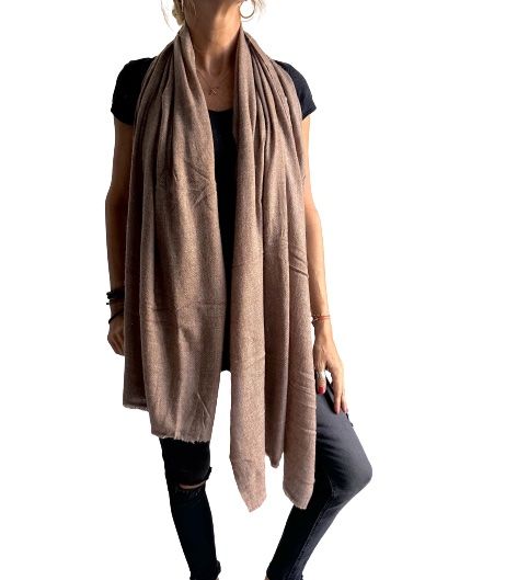Pashmina india de lana 100% cashmere-Modelo I