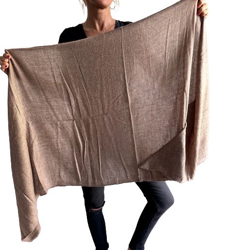 Pashmina india de lana 100% cashmere-Modelo I