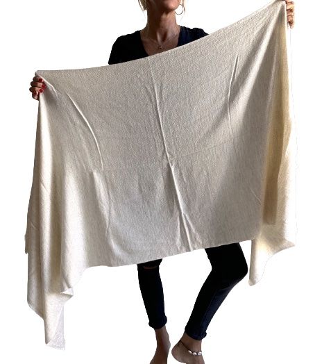 Pashmina india de lana 100% cashmere_ Modelo G