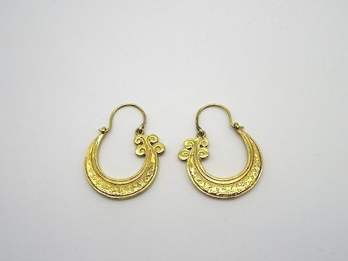 Pendientes de bisutería India Zarzillo