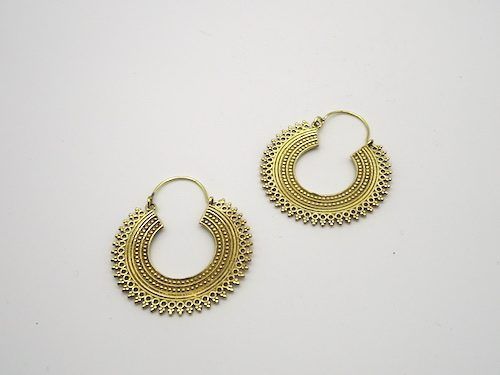 Pendientes de bisutería India Janu