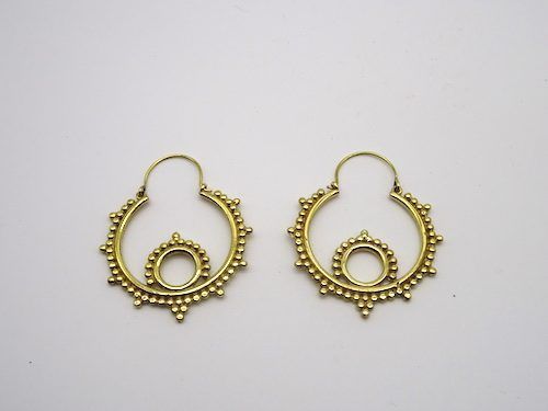 Pendientes de bisutería India Zinda