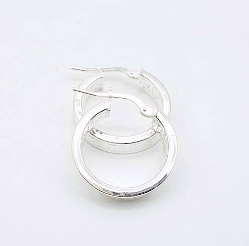 Pendientes Aros de Plata Mandir