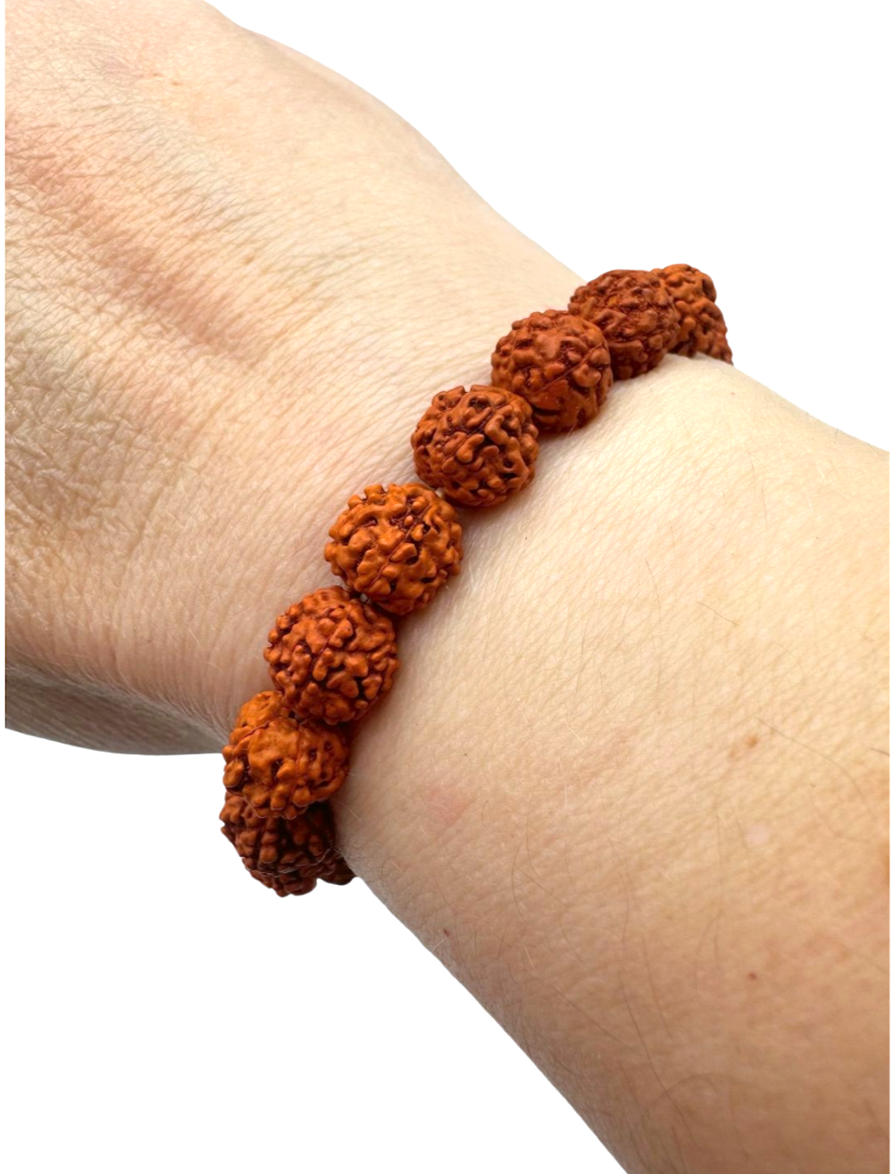 Pulsera de rudraksha pequeña