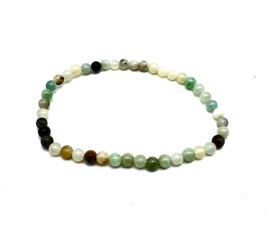 Pulsera elástica de minerales ÓPALO