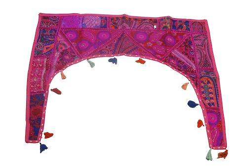 Tapiz Toran arco étnico patchwork