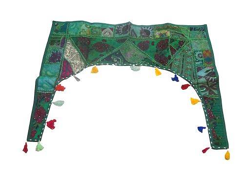 Tapiz Toran arco étnico patchwork