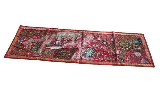 Tapiz étnico camino de patchwork