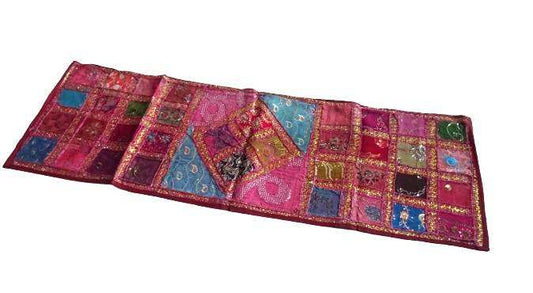 Tapiz étnico camino de patchwork