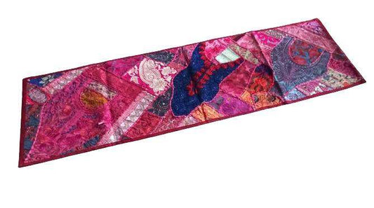 Tapiz étnico camino de patchwork