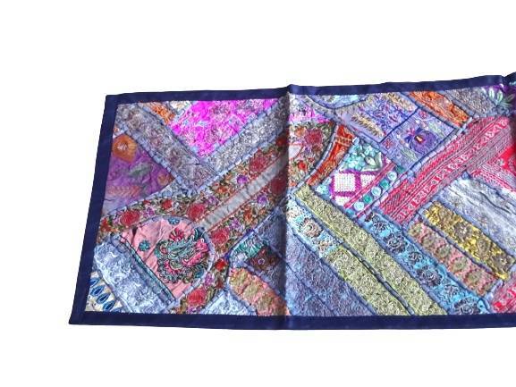 Tapiz étnico camino de patchwork