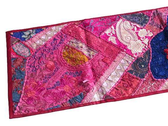 Tapiz étnico camino de patchwork