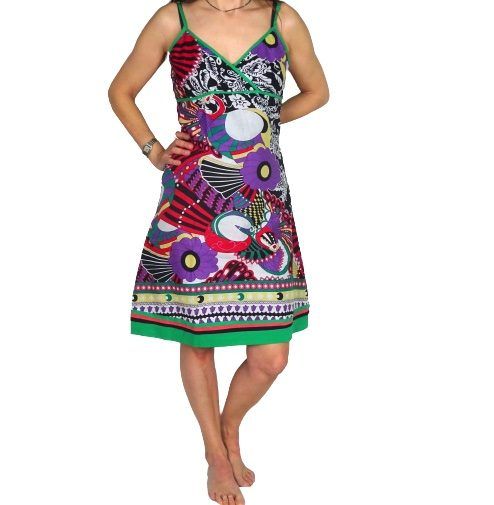 Vestido de algodón alegre