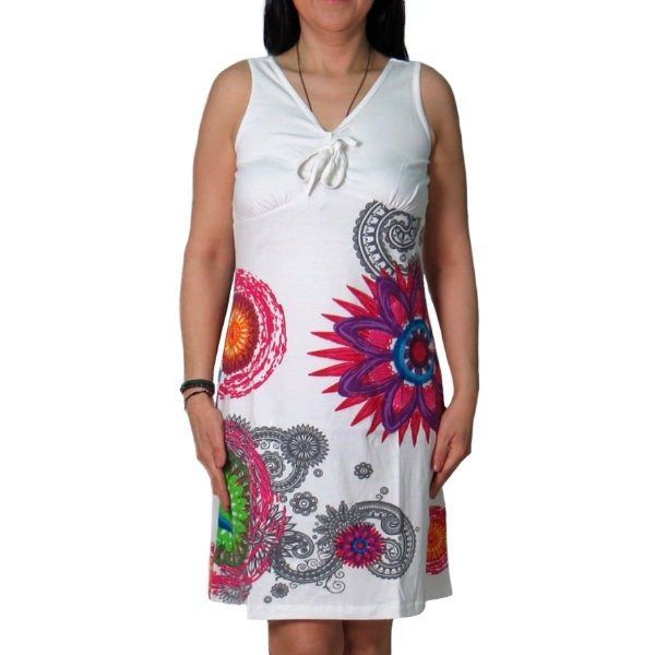 Vestido indio de algodon Marta