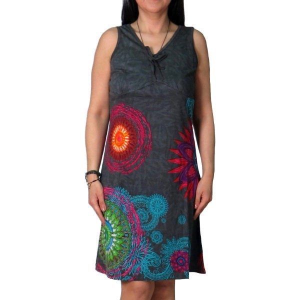 Vestido indio de algodon Marta