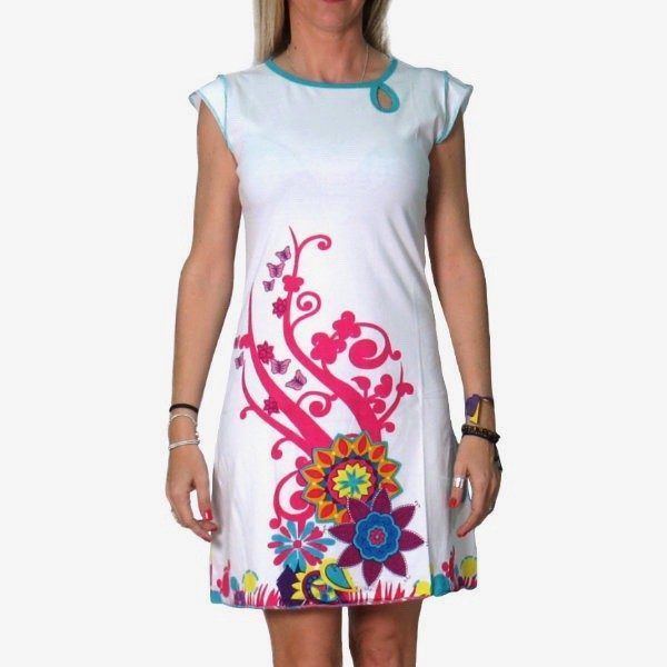 Vestido indio de algodón Johana