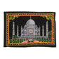 Tapiz Bhakti pintado del Taj Mahal