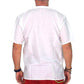 Camisa étnica india para hombre de algodón blanco