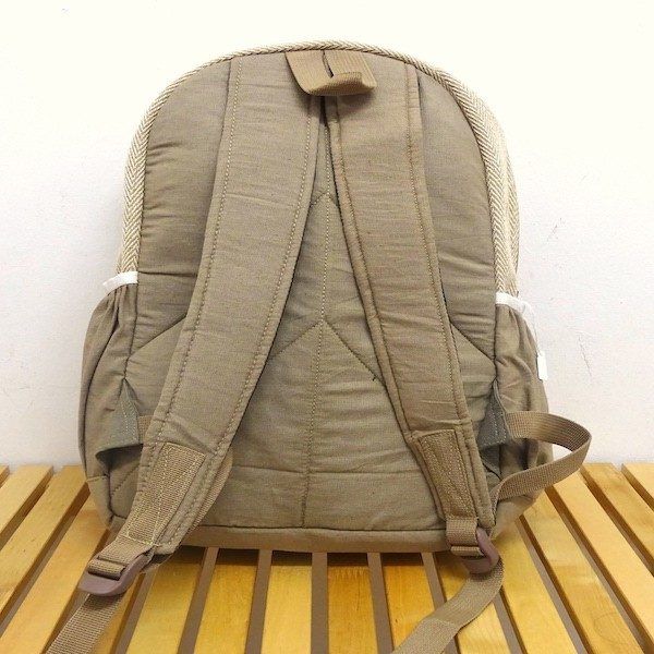 Mochila de cañamo ecológico con elefante