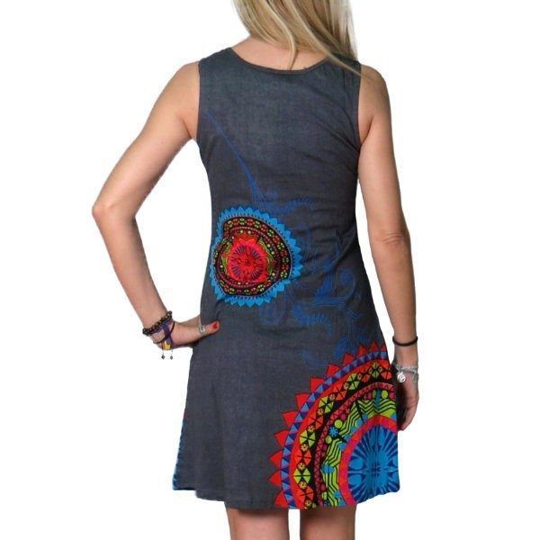 Vestido indio de algodon Maila