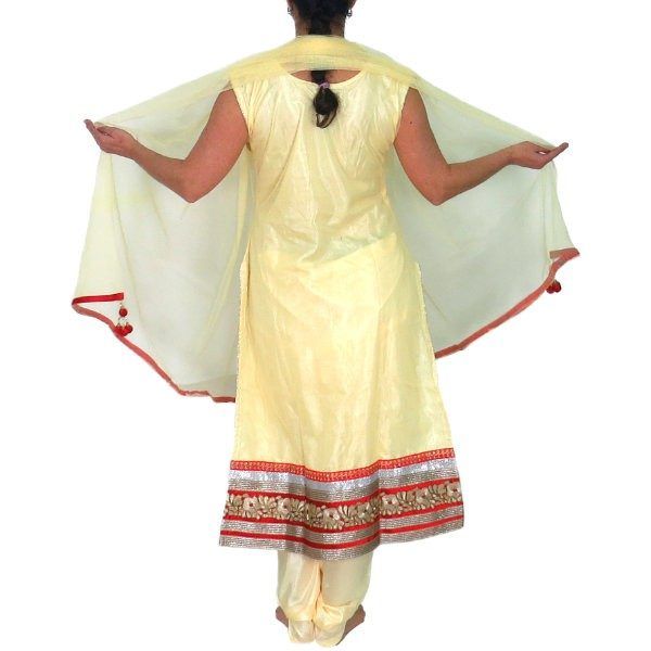 Conjunto ropa bollywood de tres piezas con pedrería
